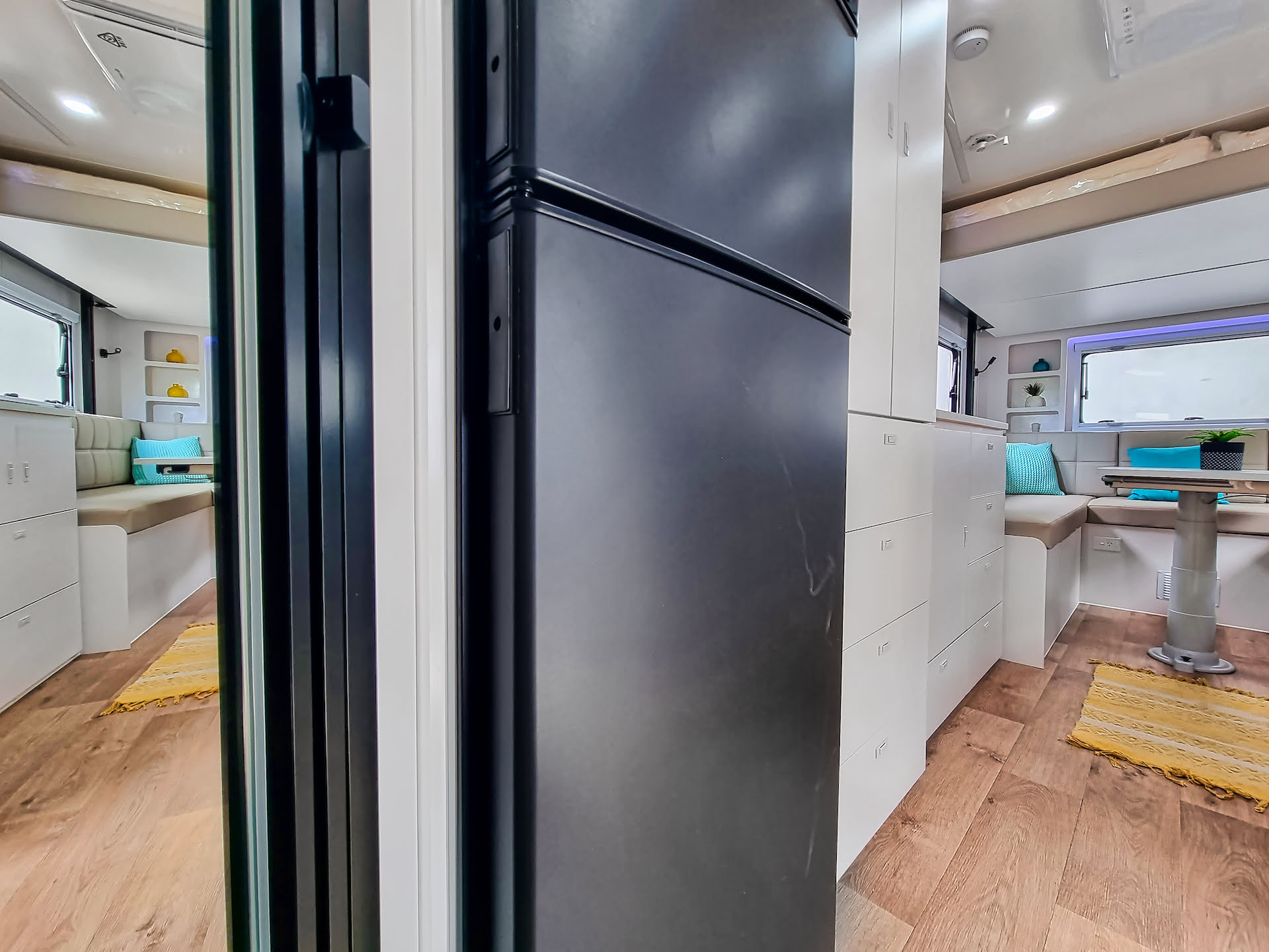 Aussie Mate luxury caravan thetford fridge